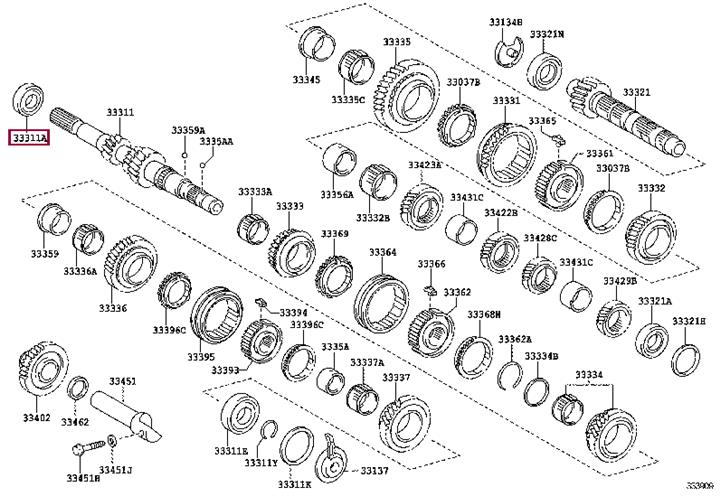9036327002 Toyota Подшипник