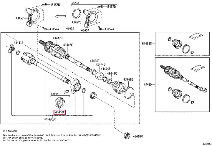 90363A0004 Toyota Підшипник валу приводного