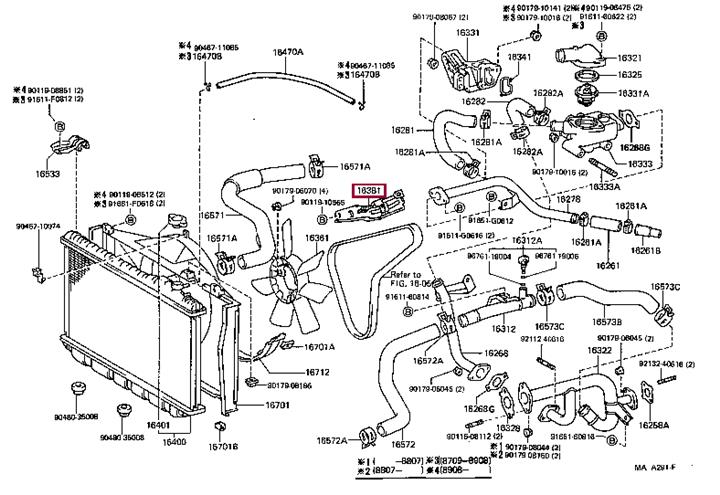Toyota 90179-08040 Гайка 9017908040: Отличная цена - Купить в Украине на EXIST.UA! 9017908040 Toyota Гайка