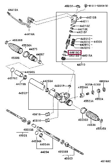 9031025027 Toyota Сальник рулевой рейки