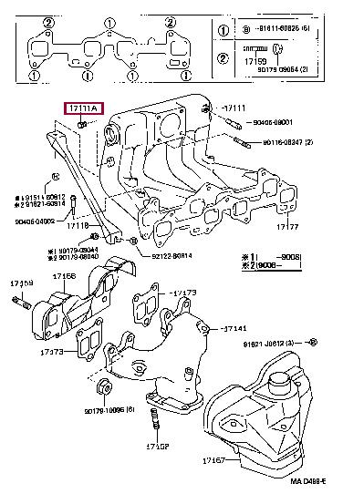 9034551006 Toyota Пробка