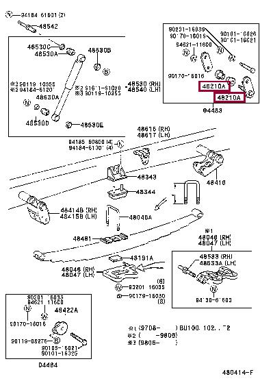 9038523002 Toyota Втулка