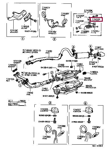 9043008252 Toyota Прокладка профилированная