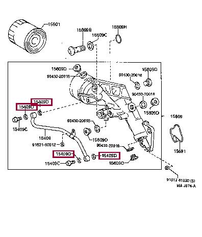 9043010015 Toyota Прокладка профільована