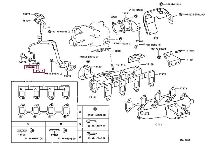 Toyota 90430-12025 Прокладка профилированная 9043012025: Отличная цена - Купить в Украине на EXIST.UA! 9043012025 Toyota Прокладка профилированная
