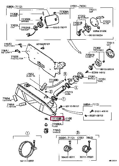 Toyota 90430-12245 Прокладка профільована 9043012245: Купити в Україні - Добра ціна на EXIST.UA!