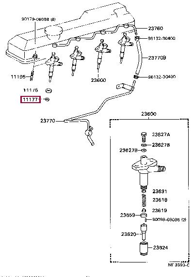 9043017003 Toyota Прокладка профилированная