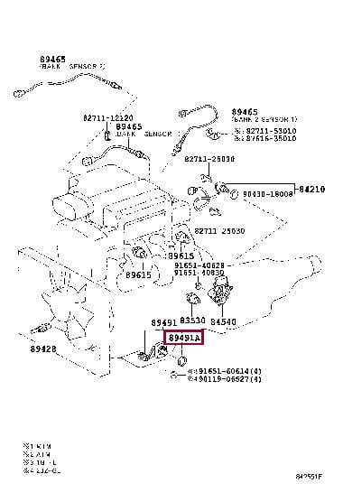 9043027001 Toyota Прокладка профилированная