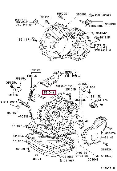 9044711038 Toyota Патрубок