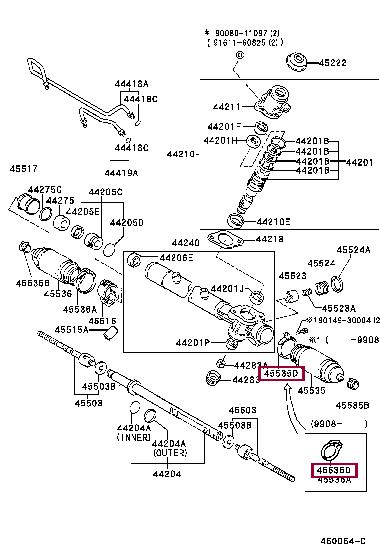Toyota 90460-58006 Хомут из черных металлов 9046058006: Отличная цена - Купить в Украине на EXIST.UA! 9046058006 Toyota Хомут из черных металлов
