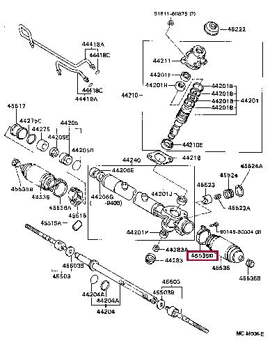 Хомут Toyota 90461-08688