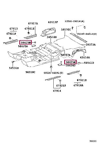 904670401703 Toyota Клипса