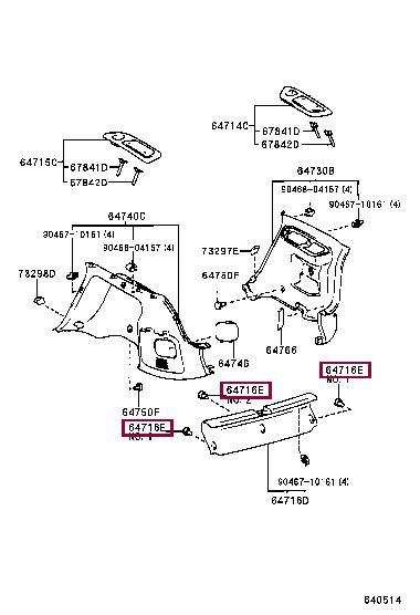 9046704017B0 Toyota Клипса