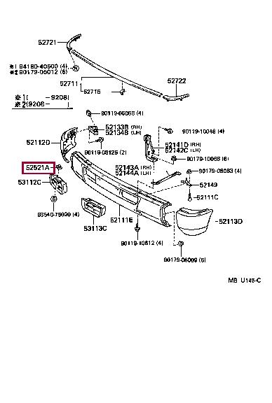 9046704018 Toyota Клипса