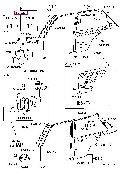 9046705015C0 Toyota Клипса