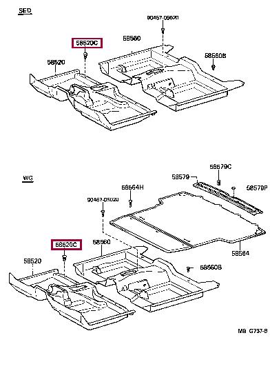9046706048A0 Toyota Кліпса