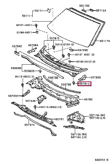 Toyota 9046706133B3 Кліпса 9046706133B3: Приваблива ціна - Купити в Україні на EXIST.UA! 9046706133B3 Toyota Кліпса