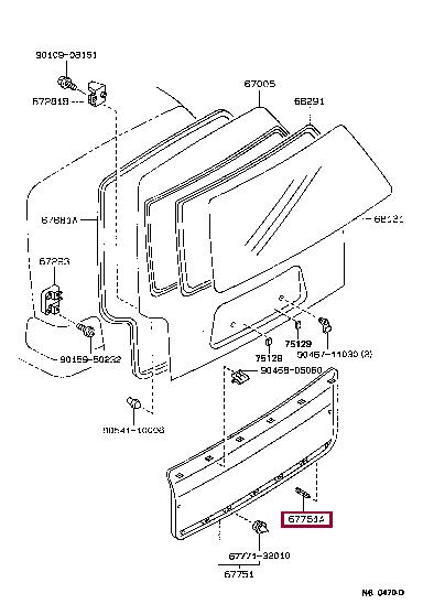 904670708303 Toyota Клипса