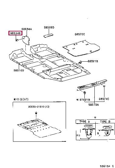 9046707121B0 Toyota Кліпса