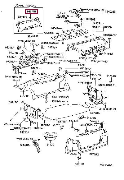 9046707121C0 Toyota Клипса