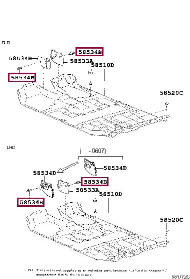 9046707150 Toyota Кліпса