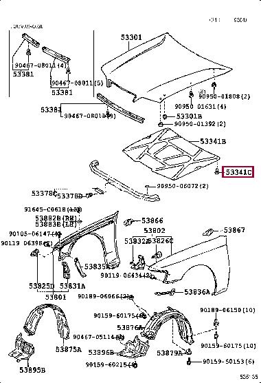 9046712063 Toyota Клипса