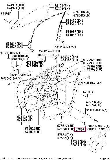 90467A0027 Toyota Клипса