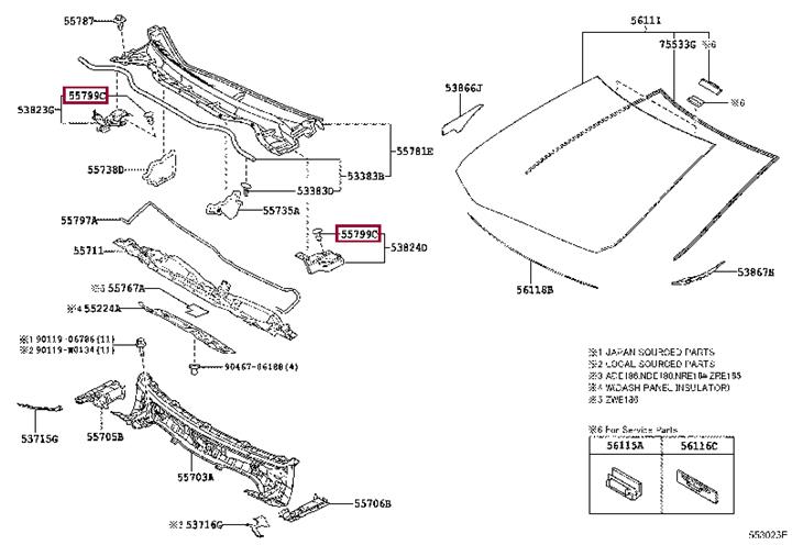 90467W0001C0 Toyota Клипса