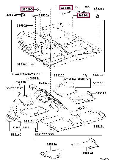 90467W0006C0 Toyota Клипса