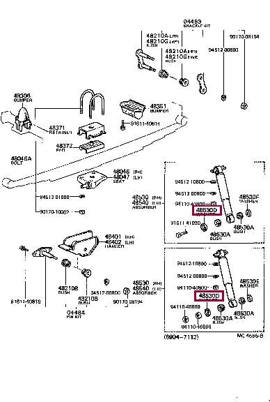 9094803012 Toyota Шайба опорная сателлитов дифференциала