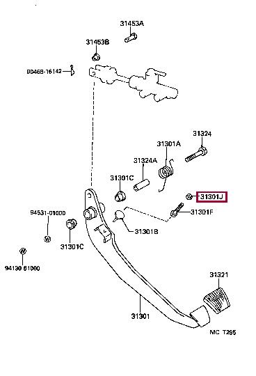 Toyota 94130-60800 Автозапчастина 9413060800: Приваблива ціна - Купити в Україні на EXIST.UA! 9413060800 Toyota Автозапчастина