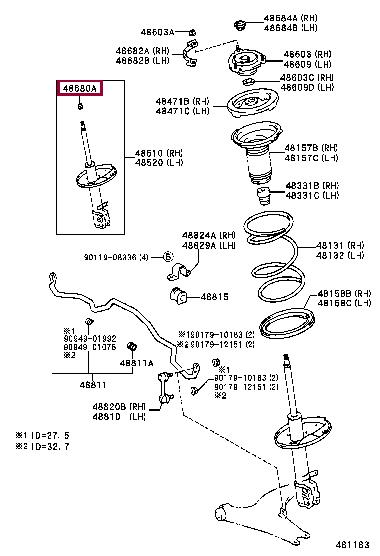 Гайка Toyota 94184-61401