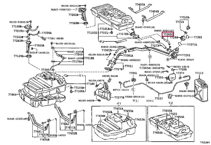 9531313016 Toyota Шланг топливный резиновый