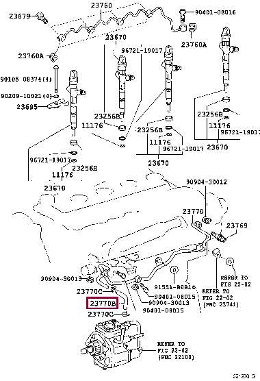 9533706010 Toyota Шланг топливный