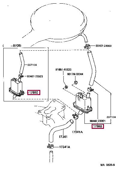 9613452100 Toyota Кліпса