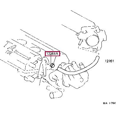 9613541400 Toyota Клипса
