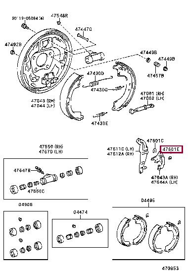 9616000500 Toyota Кільце стопорне