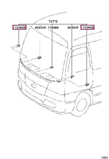 9046708204 Toyota Клипса