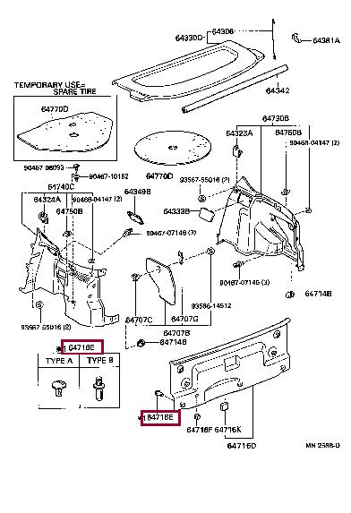 9046709171C0 Toyota Клипса