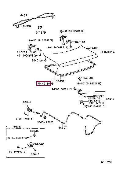 9095001506 Toyota Пробка