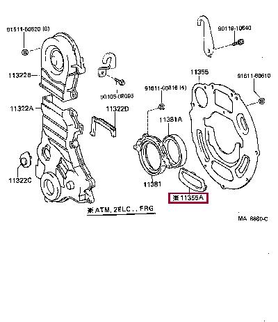 9095001548 Toyota Пробка