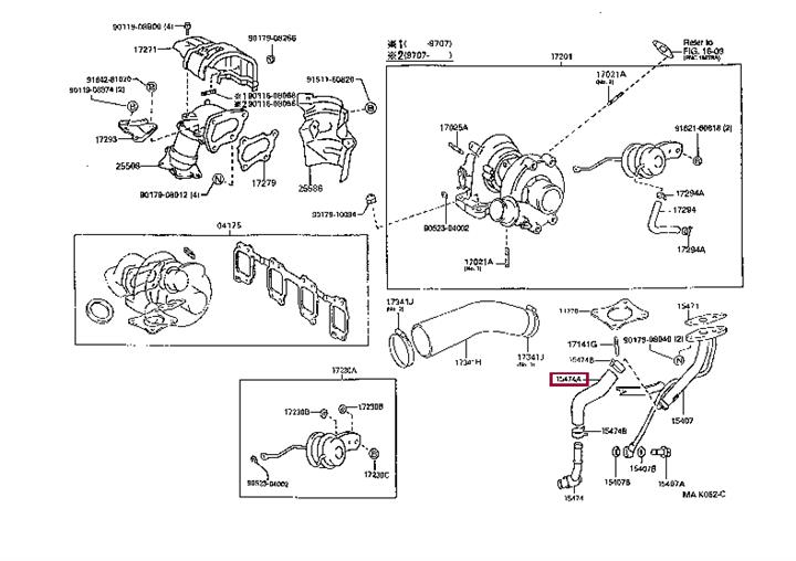 1549164020 Toyota Патрубок