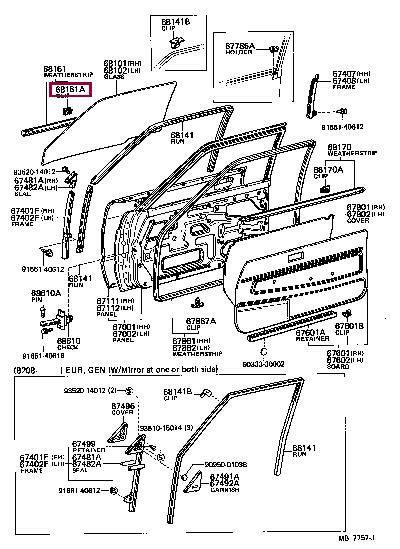 6821110030 Toyota Кліпса