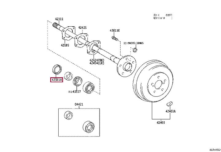 Toyota 90311-52059 Прокладка 9031152059: Отличная цена - Купить в Украине на EXIST.UA! 9031152059 Toyota Прокладка