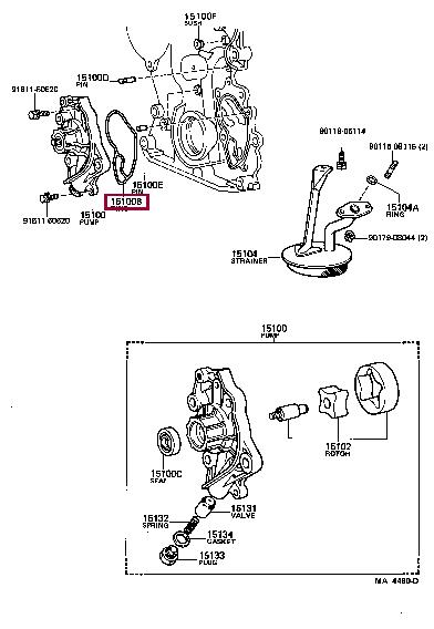 1518870010 Toyota Прокладка