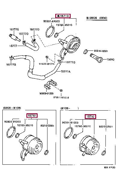 1571065051 Toyota Масляный радиатор