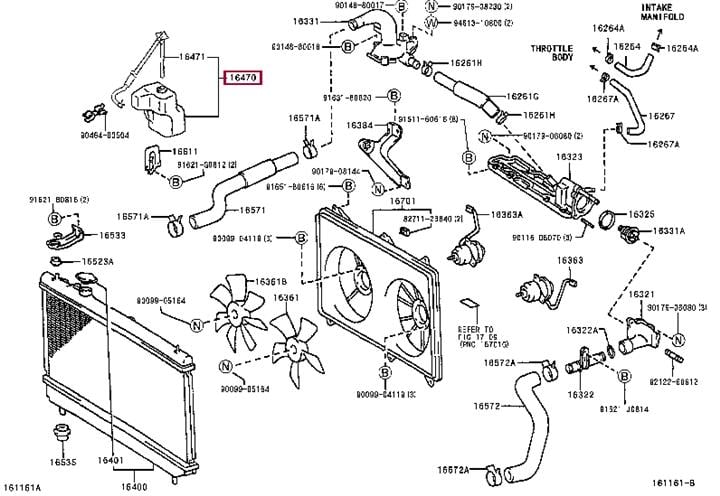 1647020060 Toyota Бачок расширительный