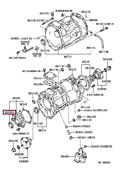 Купить Toyota 90311-40021 по низкой цене в Украине!