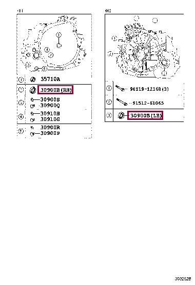Toyota 90311-40039 Сальник 9031140039: Отличная цена - Купить в Украине на EXIST.UA! 9031140039 Toyota Сальник