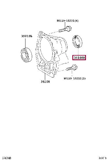 Купити Toyota 90311-42024 за низькою ціною в Україні!